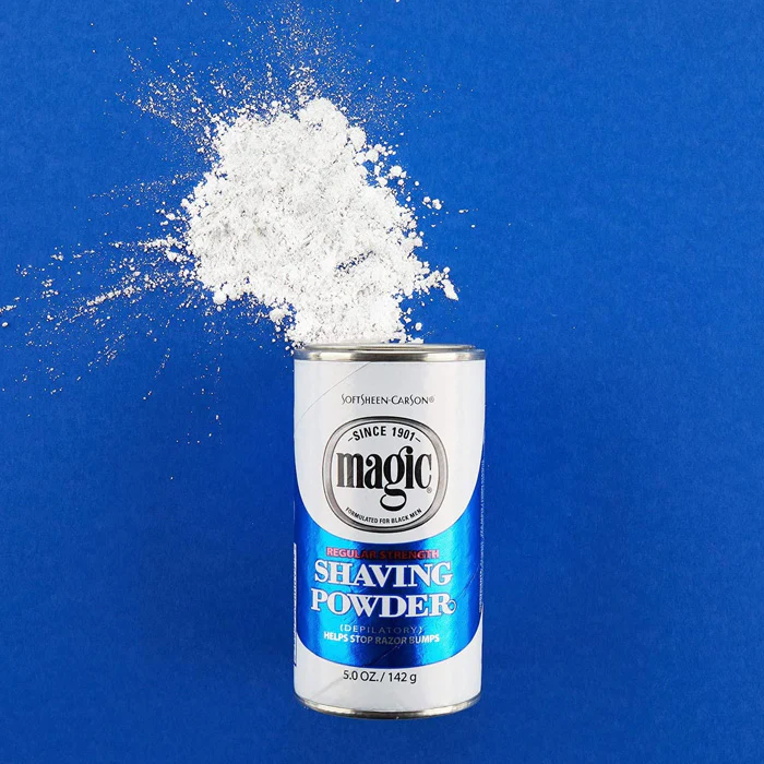 Magic SHAVING POWDER - Regular/Blue 4.5 oz - Image 2