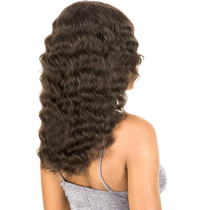 Ali 7A 360 Human Hair Remi Brazilian Frontal Lace Wig - NEW DEEP 18 - Image 3