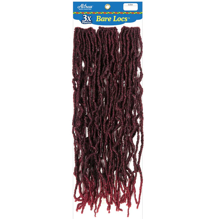 AliTress Pre-Looped Crochet Braids - 3X BARE LOCS 20" - Image 3