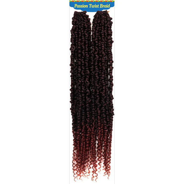 AliTress Pre-Looped Crochet Braids - PASSION TWIST 22" 2X - Image 7