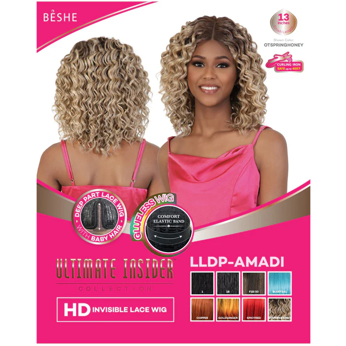 Beshe Ultimate Insider Glueless HD Deep Lace Part Wig - LLDP-AMADI - Image 7