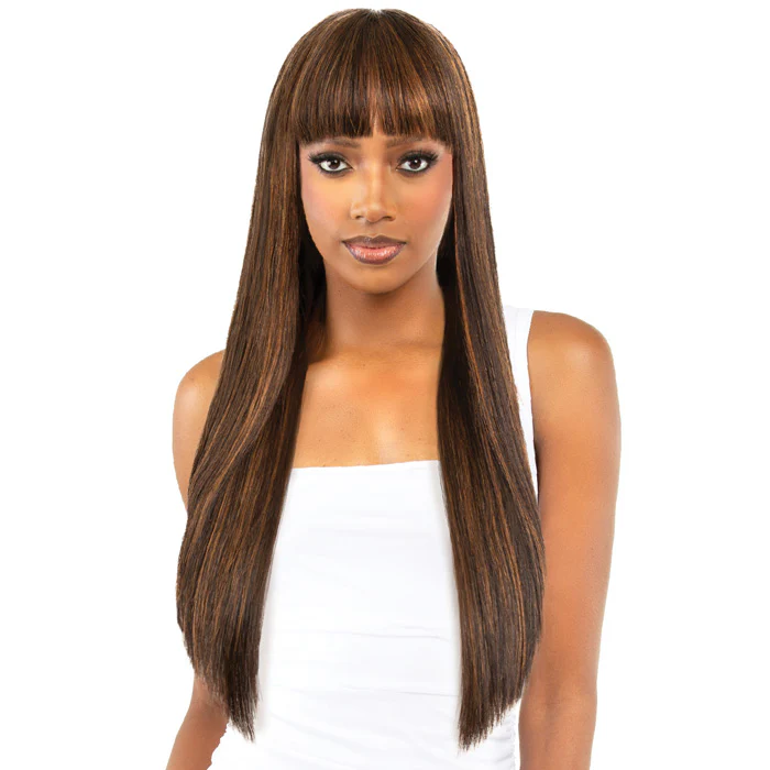 Bobbi Boss 100% Human Hair Full Wig - STRAIGHT 24