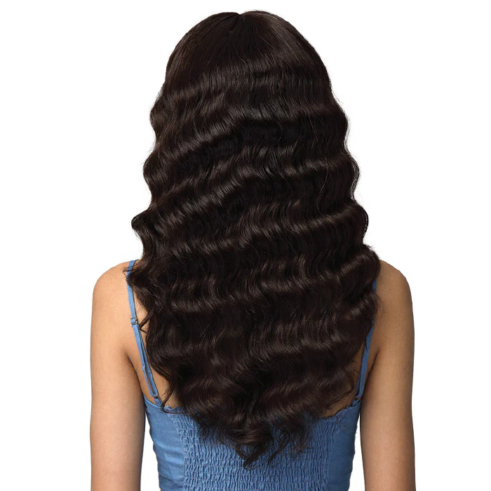 Bobbi Boss 100% Unprocessed Human Hair 13X4 HD Lace Frontal Wig -MHLF516 NAHLA - Image 3