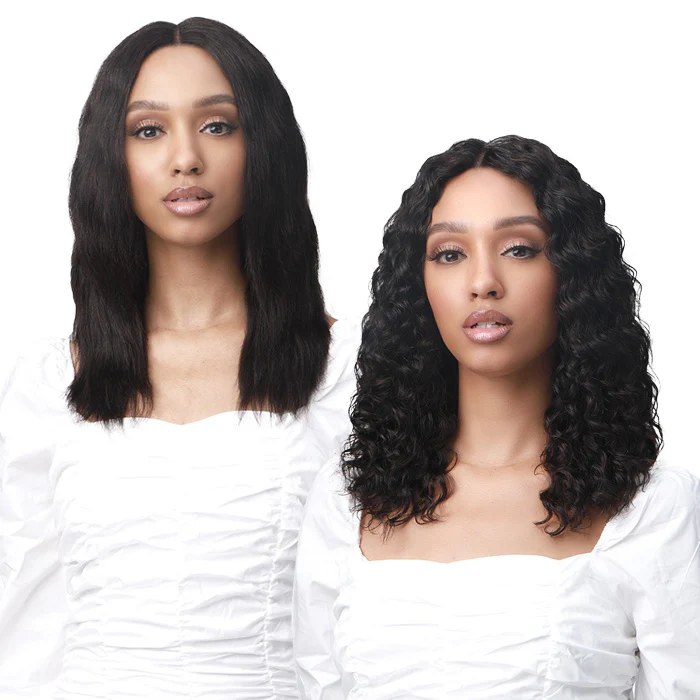 Bobbi Boss 100% Unprocessed Human Hair Wet & Wavy 5.5" Deep Lace Part Wig - MHLF441 MARGARET - Image 4