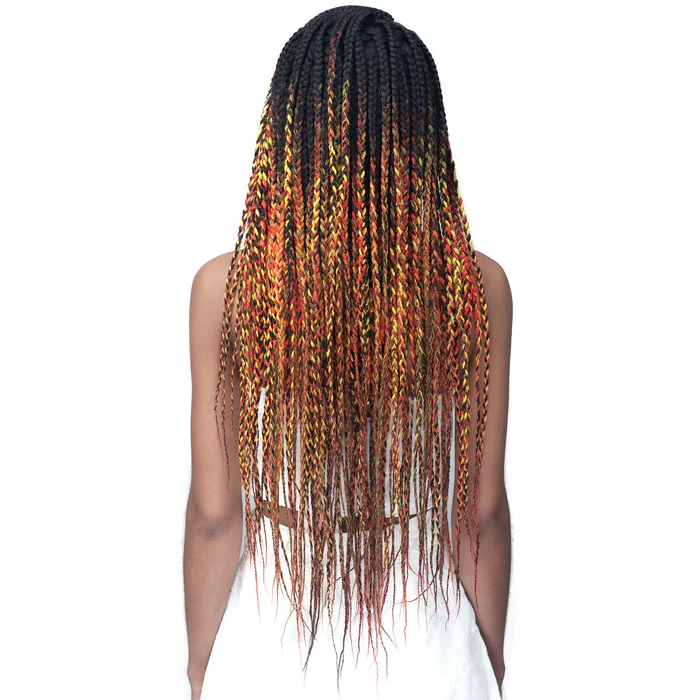 Bobbi Boss 13X5 Lace Front Wig - MLF623 KNOTLESS BOX BRAID 30" - Image 3