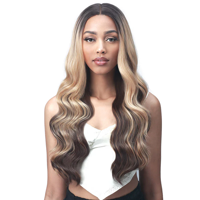 Bobbi Boss 5" Deep Lace Front Wig Chunky Highlights - MLF554 ROSEWOOD - Image 2