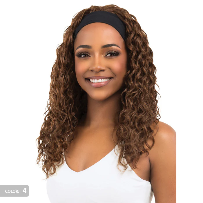 Bobbi Boss Active 100% Human Hair Headband Wig - MH1421 HB DEEP WAVE - Image 2