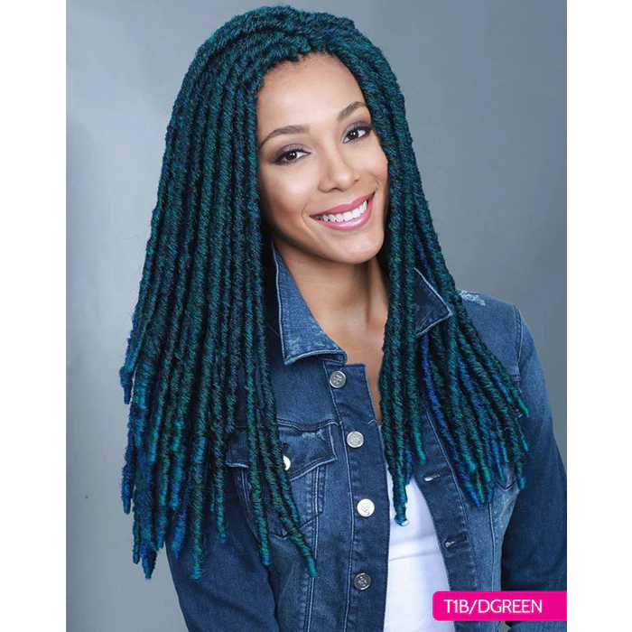Bobbi Boss African Roots Pre-Looped Crochet Braid Senegal Bomba Dreadlocks - FAUX LOCS SOUL 18" - Image 3
