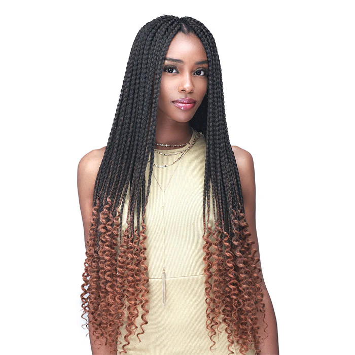 Bobbi Boss Curly Tips 3X Box Braid 28" - Image 3