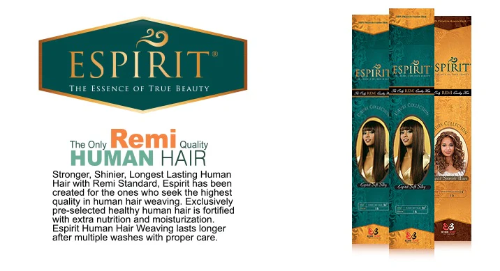 Bobbi Boss Espirit 100% Human Hair NATURAL YAKY Weave 12" - 18" - Image 2