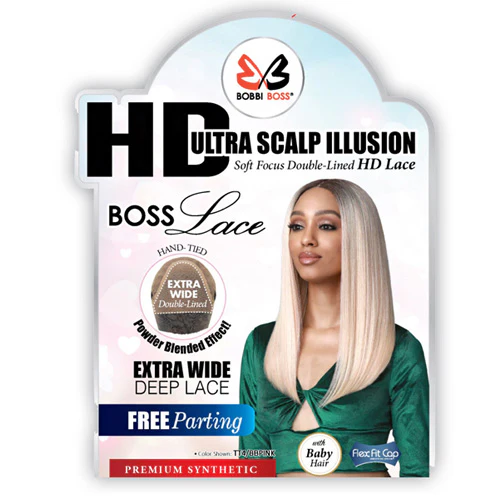 Bobbi Boss HD Ultra Scalp Illusion 13x5 HD Lace Front Wig - MLF470 CHERIE - Image 4