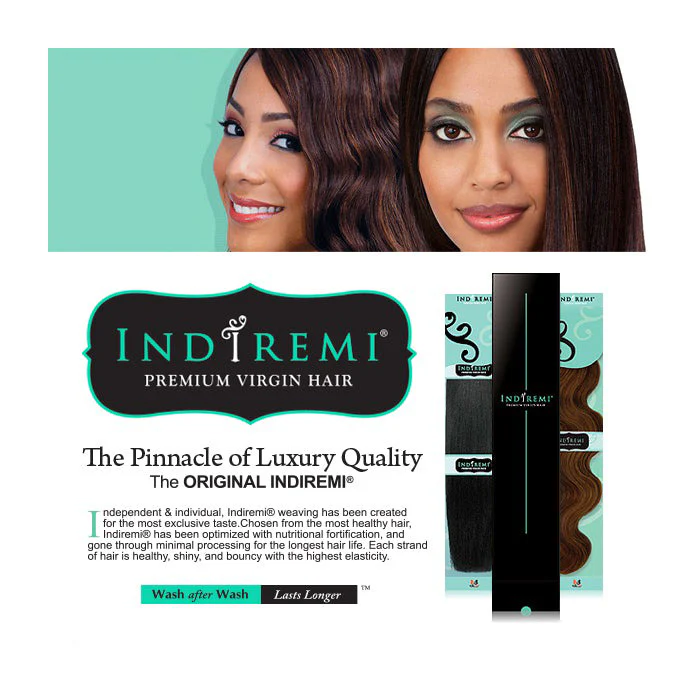 Bobbi Boss Indiremi Virgin Human Hair Remy Weave - OCEAN WAVE 10 - 18" - Image 4