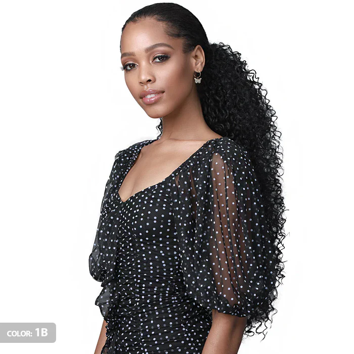 Bobbi Boss Miss Origin Tressup Drawstring Ponytail - MOD051 NATURAL JERRY CURL 26" - Image 3