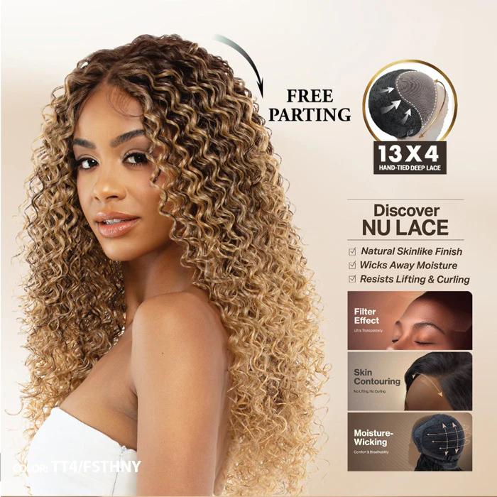Bobbi Boss Nu Lace Glueless 13x4 Deep Lace Frontal Wig - MLF1013 ISLA - Image 3