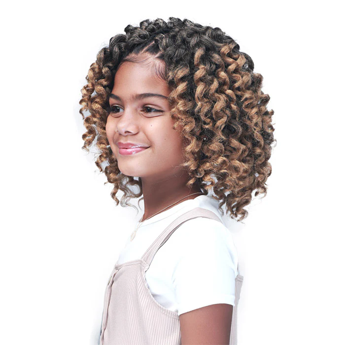 Bobbi Boss Premium Synthetic Boss Kids Braid - HAPPY CURL 6 2X - Image 3