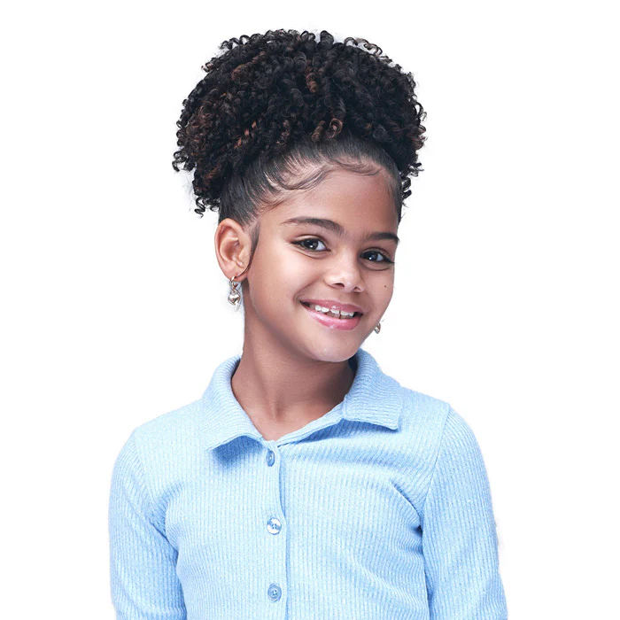 Bobbi Boss Kids Drawstring Ponytail - STRAW CURL - Image 2