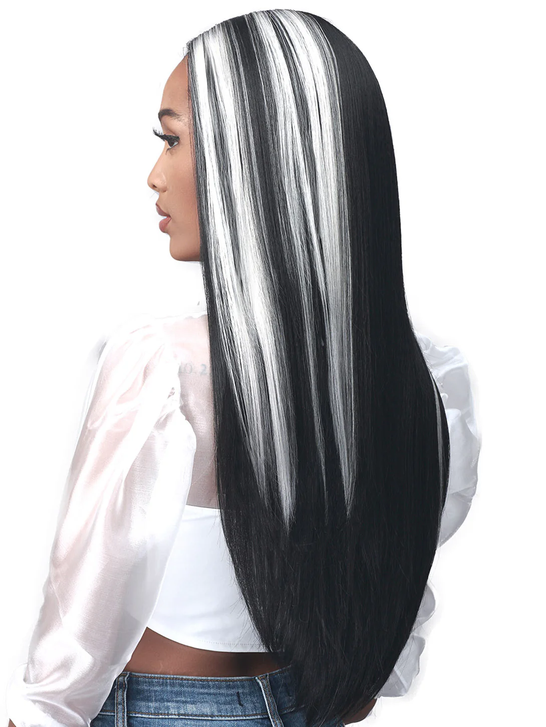 Bobbi Boss Chunky Highlights HD Deep Part Lace Front Wig - MLF553 SAFFRON - Image 3