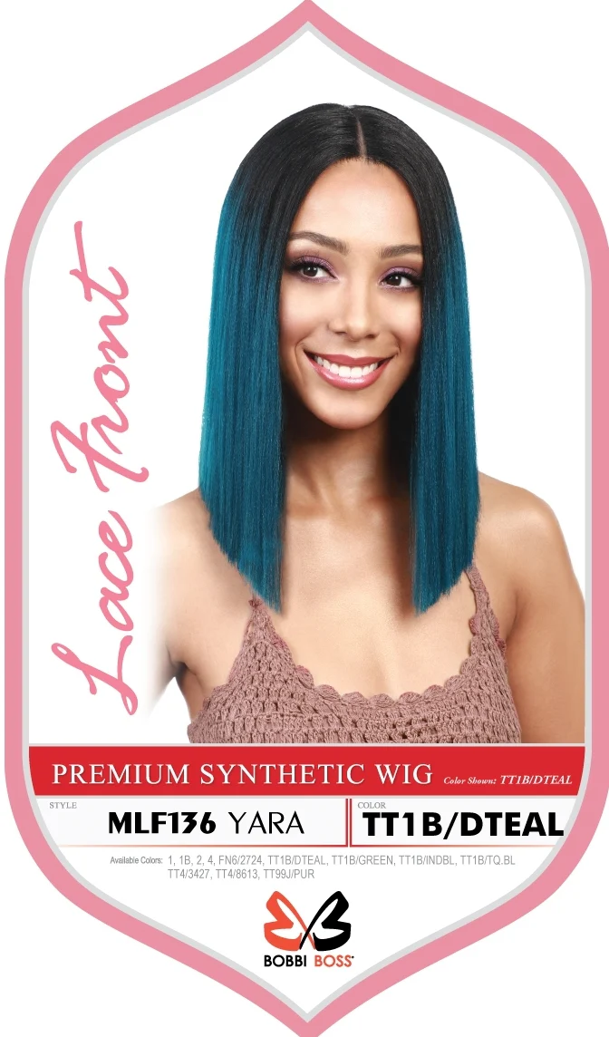 Bobbi Boss Synthetic Swiss Lace Front Wig - MLF136 YARA - Image 4