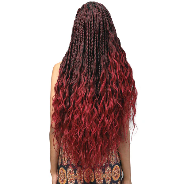 Bobbi Boss Synthetic Pre-Feathered Braid - KINGTIPS BODY WAVE X3 - Image 3