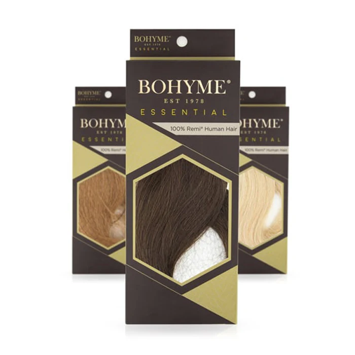 Bohyme Essential 100% Remi Human Hair Extension Weave - HALO V2 STRAIGHT 14"