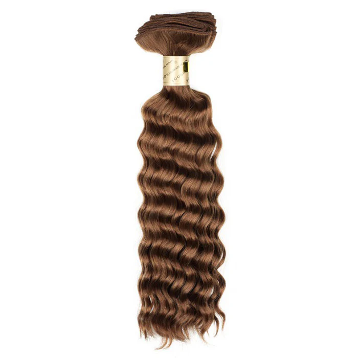 Bohyme Gold 100% Remy Human Hair Weave - DEEP WAVE 12/14/18" (Machine Tied) - Image 3