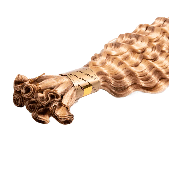 Bohyme Gold 100% Remy Human Hair Weave - DEEP WAVE 18"/22" (Hand-Tied) - Image 3