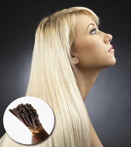Bohyme Remy Hair Fusion Extension Pro Tip Glue Weave - SILKY STRAIGHT 22" 60/120 pcs - Image 2