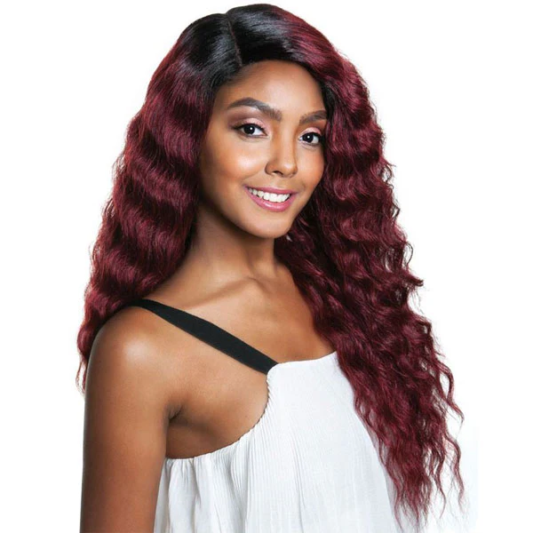 Brown Sugar Human Hair StyleMix Flat & Lay Lace Front Wig BSL202 ROSEMARY - Image 2