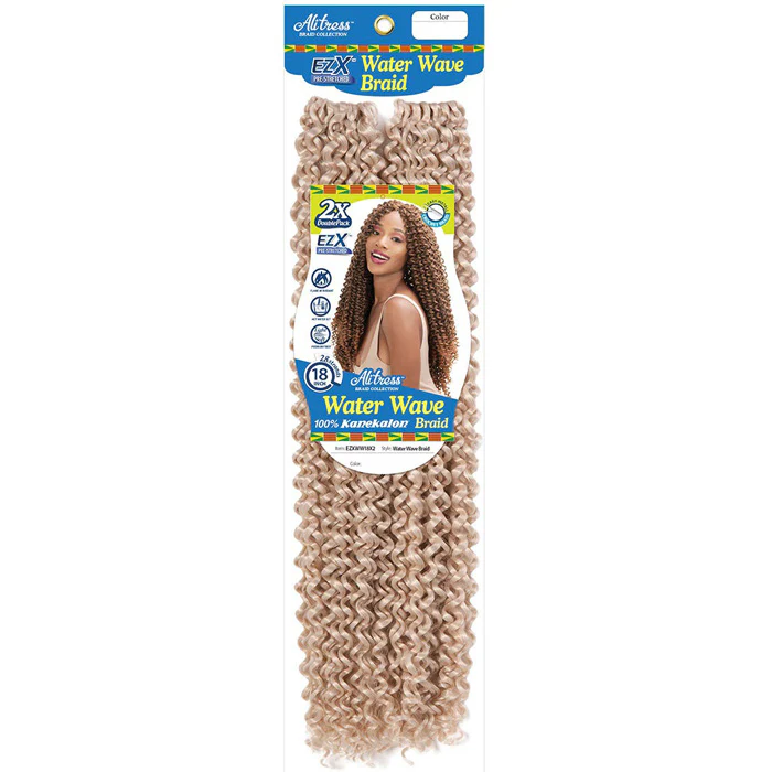 Chade Alitress 100% Kanekalon Crochet Braids - WATER WAVE 18" 2X - Image 3