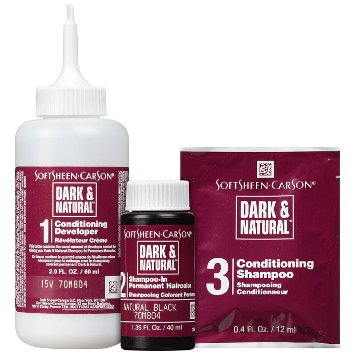 SoftSheen Carson Men's 5 Minute Shampoo-In Haircolor - DARK & NATURAL - Image 3