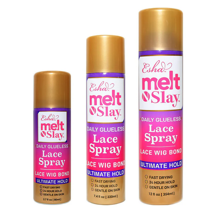 Esha Melt N Slay Daily Glueless Lace Spray Wig Bond - ULTIMATE HOLD - Image 2