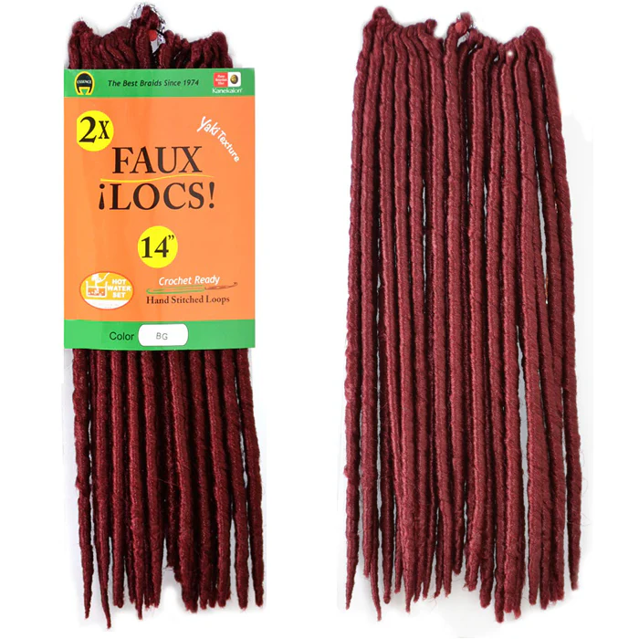Essence Pre-Looped Crochet Ready Braid - 2X FAUX LOCS 14" - Image 2