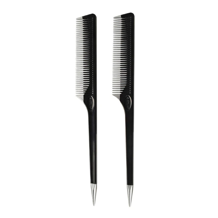 Firstline Evolve 2 Pack Rat Tail Comb Set
