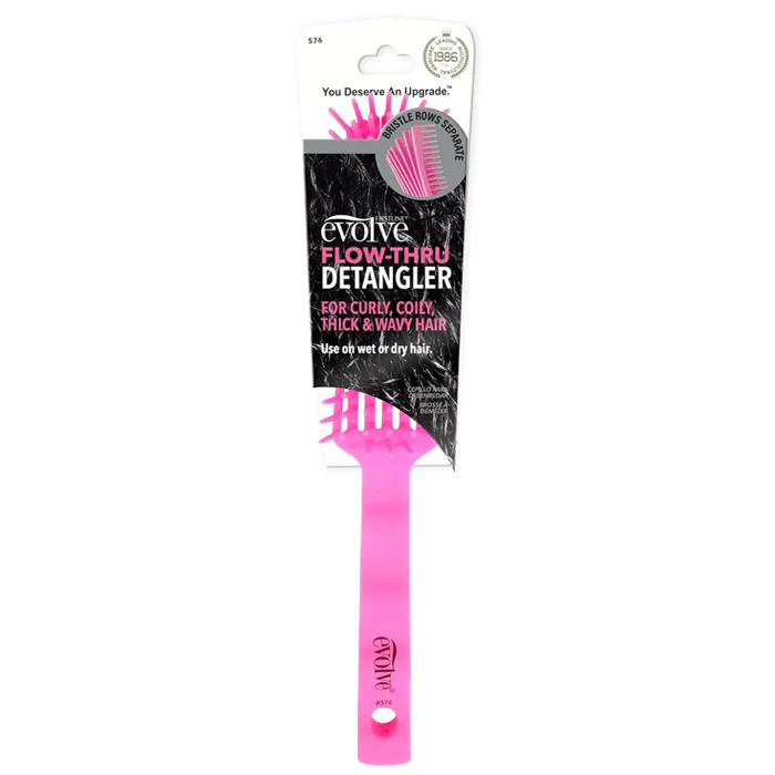 FIRSTLINE Evolve Flow-Thru Detangler Brush