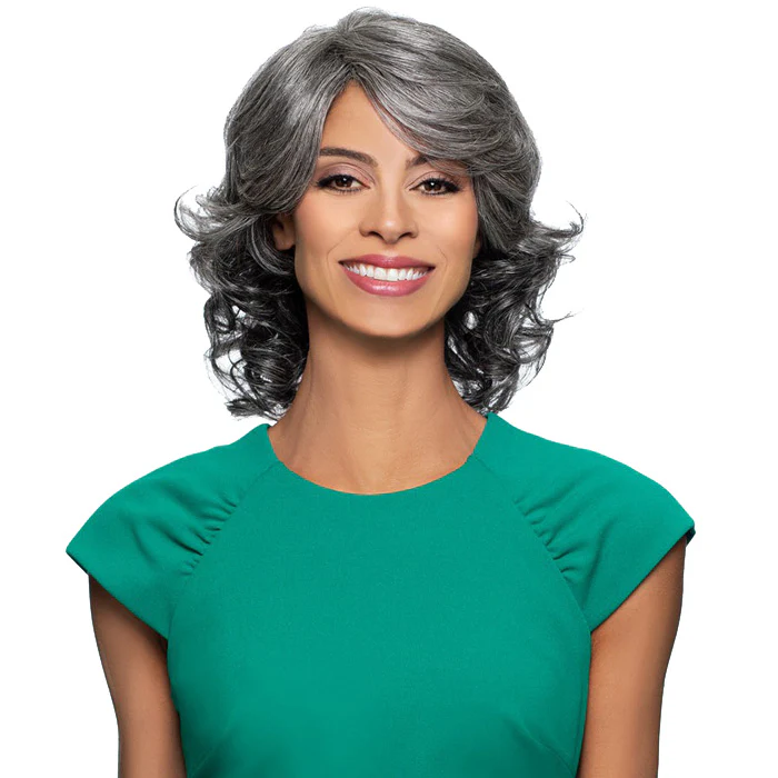 Foxy Silver Collection 100% Human Hair Lace Top Wig - H/H MYRA