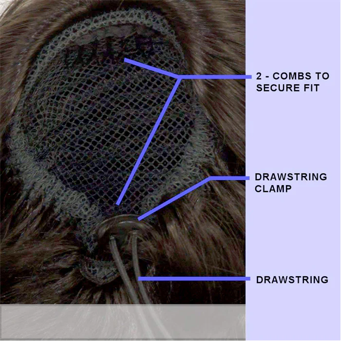 Foxy Silver Easy Wrap Ponytail - PONY 1 - Image 4