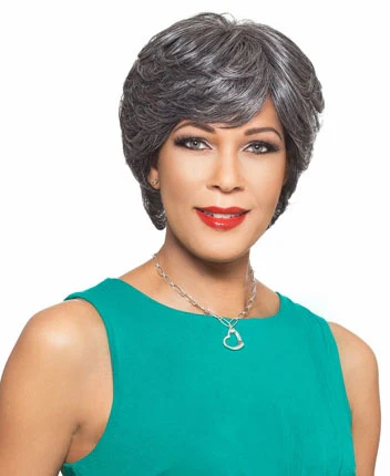 Foxy Silver Wig AGATHA (Hand Stitched) - Image 2