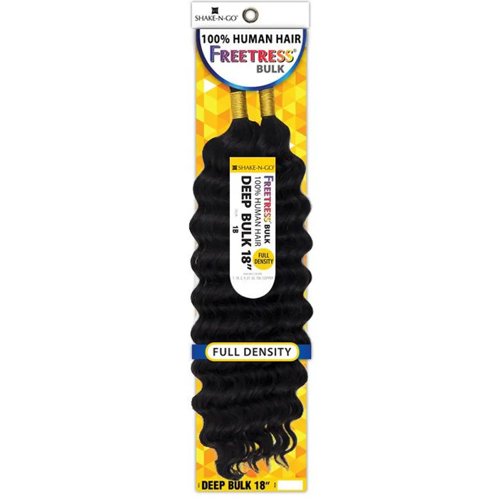 Freetress 100% Human Hair Braids - DEEP BULK 18" - Image 3