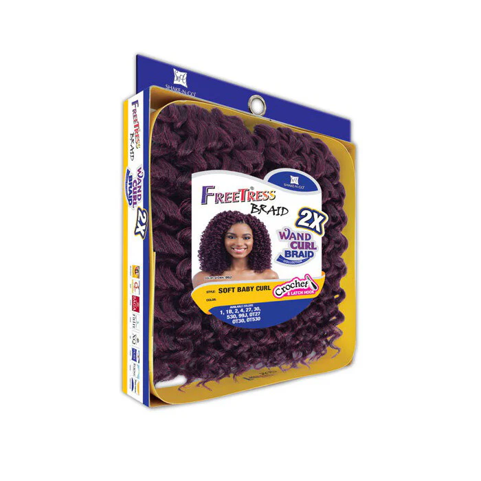 Freetress Braid 2X Wand Curl Crochet Braid - SOFT BABY CURL - Image 3