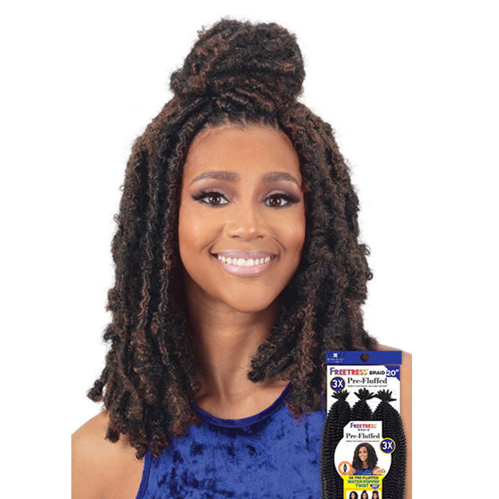 Freetress Crochet Braid - 3X PRE-FLUFFED WATER POPPIN TWIST 20" - Image 2