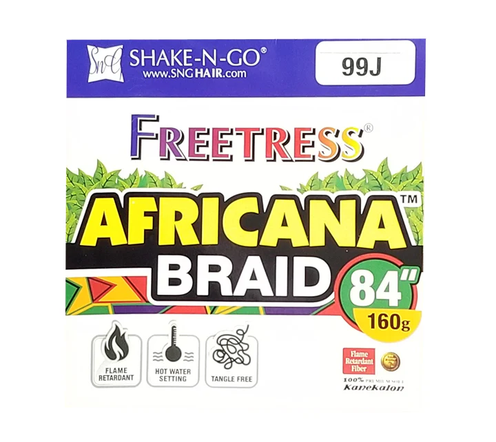 Freetress Crochet Braid - AFRICANA BRAID 84" - Image 2