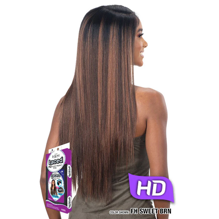 Freetress Equal Synthetic Laced HD Lace Front Wig 5" Curved Part - NICOLE - Image 6