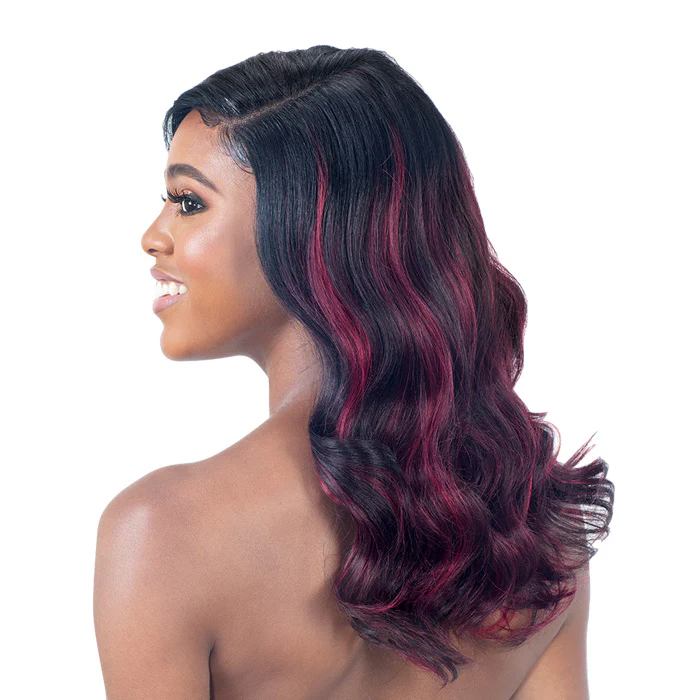 Shake N Go Freetress Equal Synthetic 5" Curved Part HD Lace Front Wig - REVA LACED - Image 6