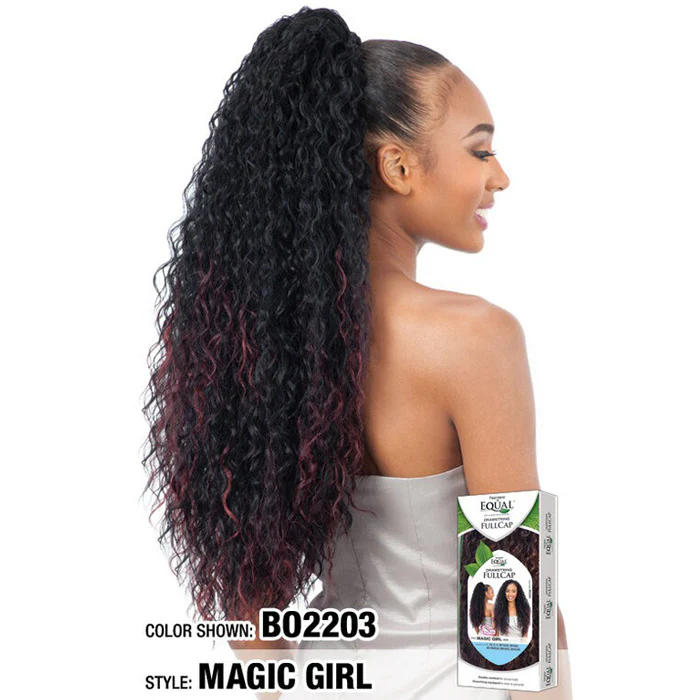 Freetress Equal Drawstring Fullcap Half Wig MAGIC GIRL - Image 2