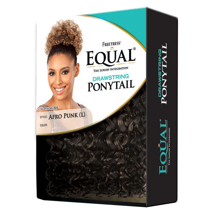 Freetress Equal Drawstring Ponytail AFRO PUNK (Large) - Image 3
