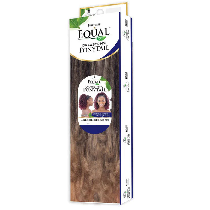 Freetress Equal Drawstring Ponytail NATURAL GIRL (MED ROD) - Image 8