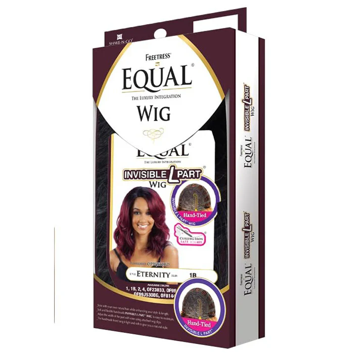 Shake N Go Freetress Equal Synthetic Hair Invisible L Part Wig - ETERNITY - Image 3