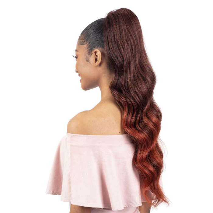 Freetress Equal Lite Drawstring Ponytail - LUXY WAVE 28" - Image 2