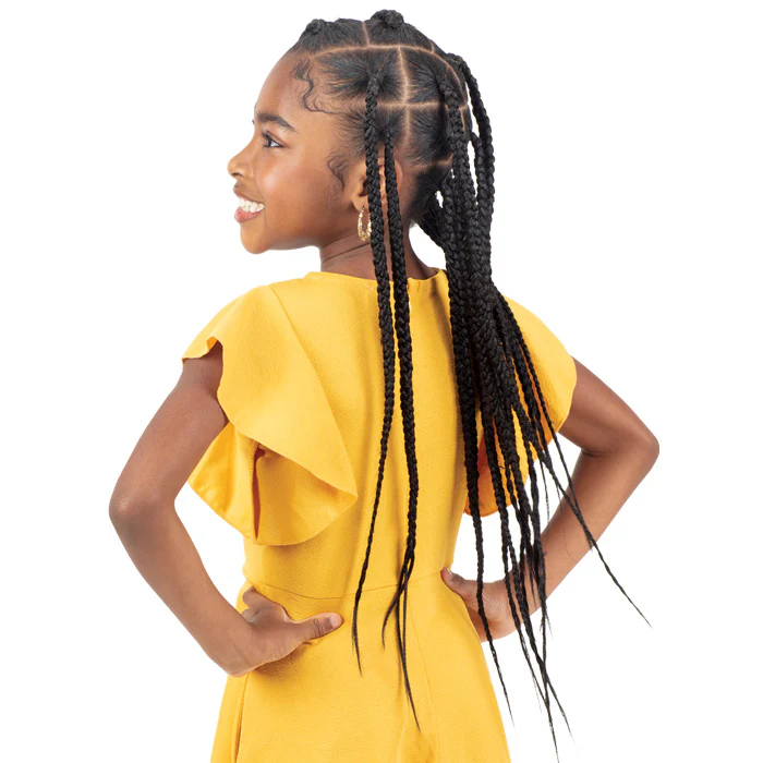 Freetress for Kids Crochet Braid- 3X PRE-STRETCHED BRAID 14" - Image 2