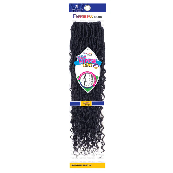 Freetress Pre-Looped Crochet Braid - BOHO HIPPIE LOC 20" - Image 2